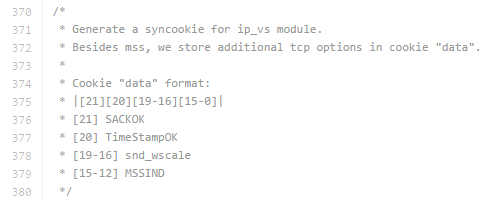 code of syn cookie